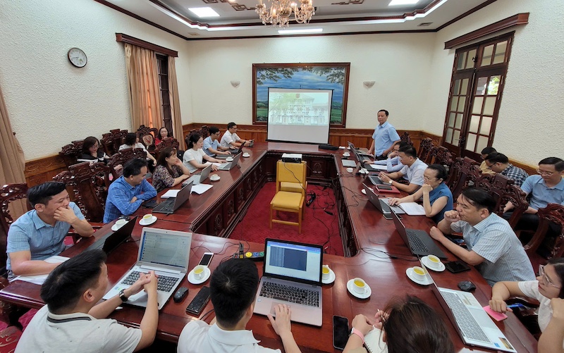 Cục Kế hoạch - Tài chính tập huấn sử dụng Hệ thống quản lý đầu tư công